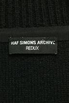 ラフシモンズ RAF SIMONS ARCHIVE REDUX Destroyed Oversized V-Neck Sweater サイズ:1 デストロイVネックオーバーサイズニット 中古 SB01_画像3