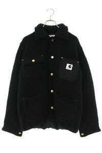 サカイ Sacai ユーケーカーハート Knit Jacket Michigan サイズ:2 ミシガンニットジャケット 中古 SB01