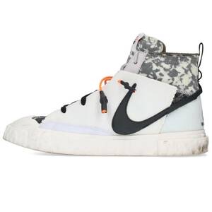 ナイキ NIKE レディメイド BLAZER MID READYMADE CZ3589-100 サイズ:27.5cm ブレザーミッドスニーカー 中古 BS99