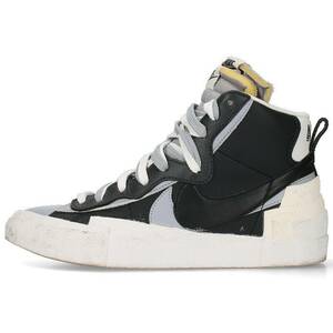 ナイキ NIKE サカイ Blazer Mid BV0072-002 サイズ:26cm ブレーザーミッドスニーカー 中古 BS99