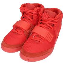 ナイキ NIKE AIR YEEZY 2 NRG RED OCTOBER 508214-660 サイズ:27.5cm エアイージー2レッドオクトーバースニーカー 中古 SB01_画像5