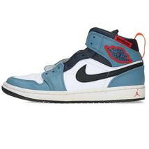 ナイキ NIKE ファセッタズム AIR JORDAN 1 MID SE FRLS APLA CU2802-100 27cm エアジョーダン1 ミッド SE フィアレススニーカー 中古 BS99_画像1