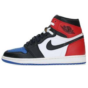 ナイキ NIKE AIR JORDAN 1 RETRO HIGH OG TOP 3 555088-026 27cm エア ジョーダン1レトロスニーカー 中古 SB01