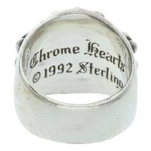 クロムハーツ Chrome Hearts KEEPER/キーパー サイズ:21号 シルバーリング 中古 OM10_画像2