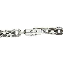 クロムハーツ Chrome Hearts PAPER CHAIN 18/ペーパーチェーン18inch サイズ:18inch シルバーネックレス 中古 SJ02_画像3