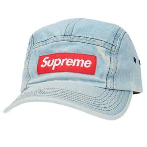 シュプリーム SUPREME Denim Camp Cap ボックスロゴデニムキャンプキャップ帽子 中古 BS99