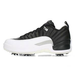 ナイキ NIKE AIR JORDAN XII LOW GOLF PLAYOFF DH4120-010 サイズ:25cm エアジョーダン12ロウゴルフスニーカー 中古 BS99