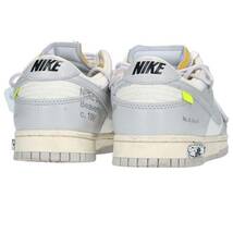 ナイキ オフホワイト NIKE OFF-WHITE DUNK LOW THE 50 DM1602-123 サイズ:27cm ダンクロー49スニーカー 中古 BS55_画像2