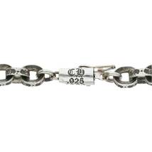 クロムハーツ Chrome Hearts PAPER CHAIN 18/ペーパーチェーン18inch サイズ:18inch シルバーネックレス 中古 SS07_画像3