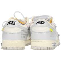 ナイキ オフホワイト NIKE OFF-WHITE DUNK LOW THE 50 DM1602-123 サイズ:27cm ダンクロー49スニーカー 中古 BS55_画像2