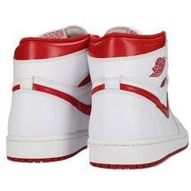 ナイキ NIKE AIR JORDAN 1 RETRO HIGH OG METALLIC RED 555088-103 26.5cm エアジョーダン1レトロハイオージースニーカー 中古 SB01_画像2