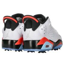 ナイキ NIKE JORDAN 6 RETRO GOLF DV1376-106 サイズ:25cm エアジョーダンレトロ6ゴルフスニーカー 中古 BS99_画像2