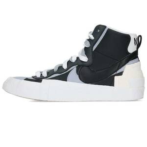 ナイキ NIKE サカイ Blazer Mid BV0072-002 サイズ:27.5cm ブレーザーミッドスニーカー 中古 BS99