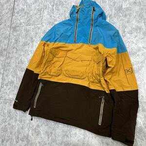 JJ @ スキーウェア '着心地抜群'『BURTON バートン』GORE-TEX ゴアテックス NYLON アノラック パーカー / マウンテンパーカー S アウター