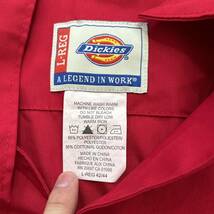 B @ 古着 '洗礼されたデザイン'『Dickies ディッキーズ』半袖 フロントZIP オールインワン 作業着 つなぎ szeL-REG メンズ 紳士服 トップス_画像7