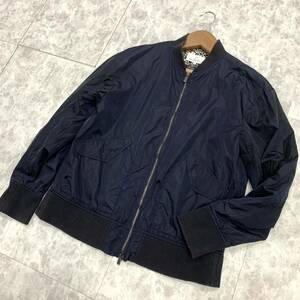 D▼洗練されたデザイン!!'LIMONTA生地'Elan UNITED ARROWS greenlabelrelaxing ユナイテッドアローズ ジップアップ ジャケット 40 ブルゾン