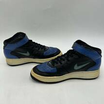 B @ 希少!! 入手困難 'ビンテージ'『NIKE ナイキ』AIR FORCE 1 MID SC エアフォース1 ベルクロ付き ハイカット スニーカー 27cm 630125 042_画像4