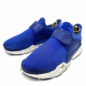 D @ 15年製 '履き心地抜群'『NIKE ナイキ』SOCK DART SE ソックダート LOW CUT スニーカー 28cm メンズ 紳士靴 シューズ 青系 833124-401