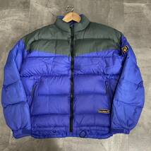 R ▼ 都会のカジュアルウェア '保温性抜群' Jack Wolfskin ジャックウルフスキン 650 full power ジップアップ 中綿 肉厚 ダウンジャケット_画像2