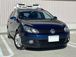 1オーナーアウトドア仕様 VW ゴルフヴァリアントコンフォートライン☆前後ドラレコ☆地デジナビ☆ETC☆予備検査☆自賠責保険付☆全国陸送可