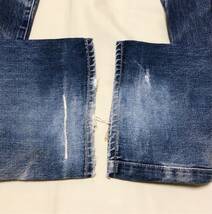 9467《LVC LEVI'S リーバイス》激シブ色落ち 60'S 復刻 503B インディゴデニム ジーンズ W31L36_画像7