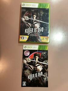 Xbox360★キラーイズデッド プレミアムエディション★used☆Killer is Dead☆import Japan JP