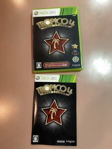 Xbox360★トロピコ４ ゴールドエディション★used☆Tropico 4 Gold Edition☆import Japan JP