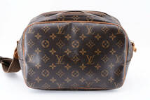 1円〜 美品 LOUIS VUITTON ルイヴィトン モノグラム　リポーターPM M45254　ショルダーバッグ　ユニセックス　ダブルファスナー　斜めがけ_画像2