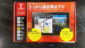 ★2019年度版★YPF7550ML 地デジフルセグTV内蔵 ユピテル 7インチワイド画面 ポータブルナビ