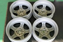 中古 13インチ　美品　MANARAY　SPORT　マナレイ　ユーロ　スピード　ホイール　13-4J　インセット42　PCD100-4　ハブ径65ｍｍ_画像2