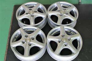 中古 13インチ　美品　MANARAY　SPORT　マナレイ　ユーロ　スピード　ホイール　13-4J　インセット42　PCD100-4　ハブ径65ｍｍ