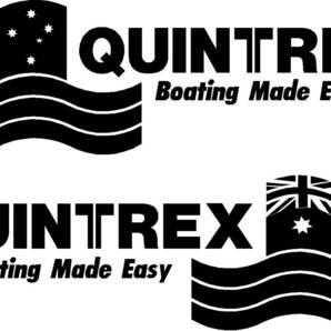 送料込 QUINTREX クイントレックス 左右セット 506ｍｍ ステッカー デカール 耐候６年 40色 Explorer エクスプローラーの画像2