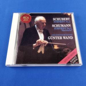 1SC18 CD ギュンター・ヴァント 北ドイツ放送交響楽団 シューマン ライン