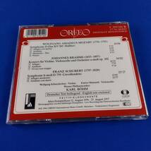 1SC3 CD KARL BOHM SCHUBERT UNVOLLENDETE MOZART HAFFNER BRAHMS DOPPELKONZERT_画像2