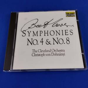 1SC14 CD DOHNANY THE CLEVELAND ORCHESTRA BEETHOVEN SYMPHONIES NO.4＆NO.8