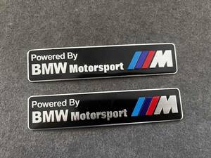 BMW ///M★12*2.6CM★カーステッカー エンブレム プレート アルミ製 フェンダーバッジ シール 傷を隠す 2枚セット 538番