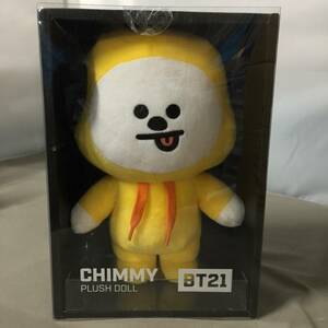 ●未使用 BT21 CHIMMY チミー PLUSH DOLL ぬいぐるみ BTS 防弾少年団　【23/1101/01