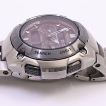 カシオ G-SHOCK MR-G ソーラー電波 アナデジモデル メンズ 腕時計 チタン グレー文字盤 MRG-7600D-1BJF【いおき質店】_画像7