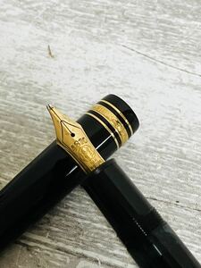 1円オークション MONTBLANC モンブラン　MEISTERSTUCK BB マイスターシュテュック No. 146 ペン先 14K 585 4810 万年筆 文房具