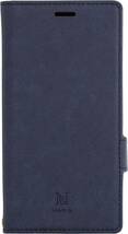 送料無料【未使用品】Xperia XZ2 手帳型 ケース ブルー 上質PUレザー■SO-03K／SOV37／702SO◆ストラップ付き カードポケット スタンド機能_画像1