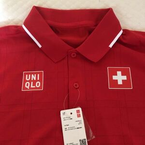 【送料込み】Sサイズ　ユニクロ　ロジャー　フェデラー　東京オリンピックモデル　ドライ　EX ポロシャツ　uniqlo 速乾　テニス　ウエア