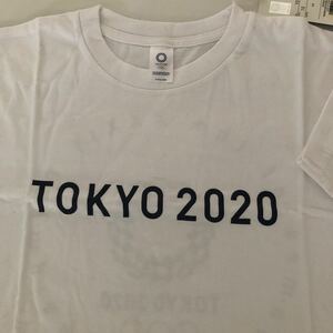 【送料無料ラスト2】東京オリンピック TOKYO2020 新品タグ付き Tシャツ 1枚 サイズＭ 定価3500円 白 ホワイト