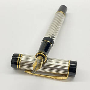 希少 レア PARKER パーカー デュオフォールド センテニアル スターリングシルバー 18K 750 万年筆 ！