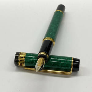 ☆WATERMAN ウォーターマン ル・マン100 パトリシアン グリーンラッカー アイデアル 18K-750 万年筆 ！