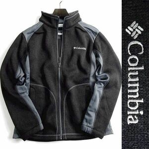 □Columbia コロンビア ソフトニット メランジ調 フルジップ ジャケット ブルゾン アウトドアウェア YLG005 010 90/S ▲009▼bus007co