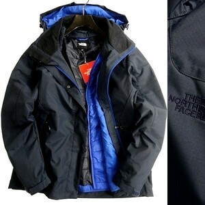 THE NORTH FACE ノースフェイス 定価2.5万 撥水 高機能中綿 2way 中綿フルライナー マウンテンパーカー G80 INK 80/XS ▲038▼bus065nf