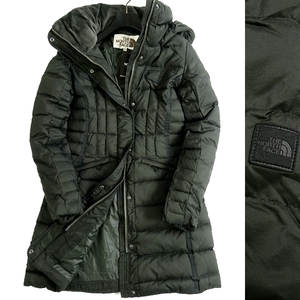 THE NORTH FACE ノースフェイス 定4.9万 PREMIUM GOOS DOWN フーデッド ロングダウンジャケット ダウンコート F91 KHA 80/S▲075▼bus081nf