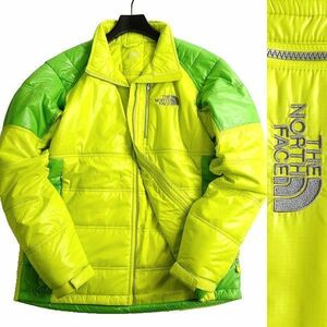 THE NORTH FACE ノースフェイス 新品 高耐久リップストップナイロン 中綿ジャケット パデッドブルゾン D00 LIM 110/XXL ▲047▼bus1295e