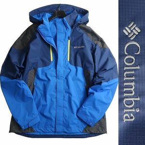 ■Columbia コロンビア 定価2.3万 ウィンドブレーカー シェルジャケット ブルゾン アウトドアウェア YMG006 495 115/XXXL ▲021▼bus203co