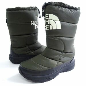 THE NORTH FACE ノースフェイス 定1.9万 ヌプシブーティ TEKWPROOF 撥水×保温THERMOLITE ウィンターブーツ NF51872 NW 27▲082▼bus9188d